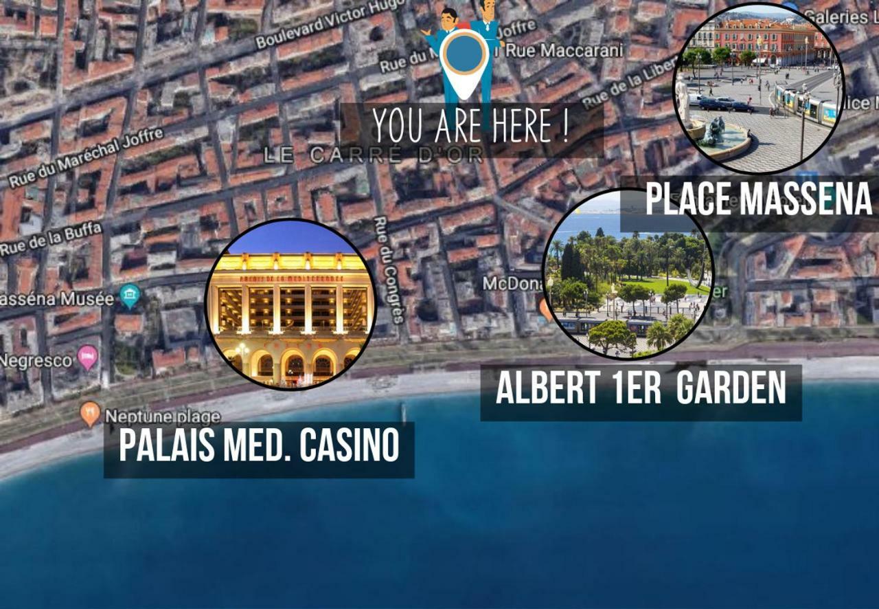 Nestor&Jeeves - Palais Marie Prestige - Central - Close Sea Ница Екстериор снимка